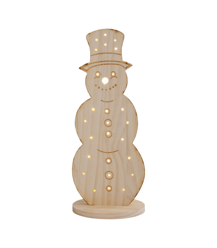Snowy Small Nature Battery Powered 2700K IP44 Timer Function-4