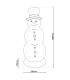 Snowy Large Nature Battery Powered 2700K IP44 Timer Function-3