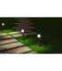 Nomi LED Solar Outdoor Spike Black Dawn to Dusk Sensor 3000K IP44-2