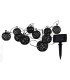 Fogo LED Solar Black Dawn to Dusk Sensor 3000K IP44-1