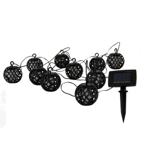 Fogo LED Solar Black Dawn to Dusk Sensor 3000K IP44-1