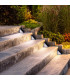 Scala Set of 2 LED Solar Outdoor Lighting Grey Dawn to Dusk Sensor 3000K IP44-2