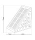 Scala Set of 2 LED Solar Outdoor Lighting Grey Dawn to Dusk Sensor 3000K IP44-4