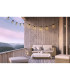 Cadena Dimmable Solar Warm White Dawn to Dusk Sensor 2500K IP44 Timer Function-2