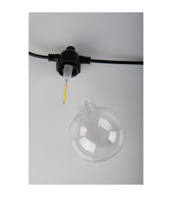 Cadena Dimmable Solar Warm White Dawn to Dusk Sensor 2500K IP44 Timer Function-6