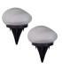 Guri Set of 2 Solar Outdoor Lighting White 2800-3200K IP44-1
