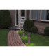 Bobby Set of 3 Solar Outdoor Spike Steel-Blank Dawn to Dusk Sensor 2800-3200K IP44-2