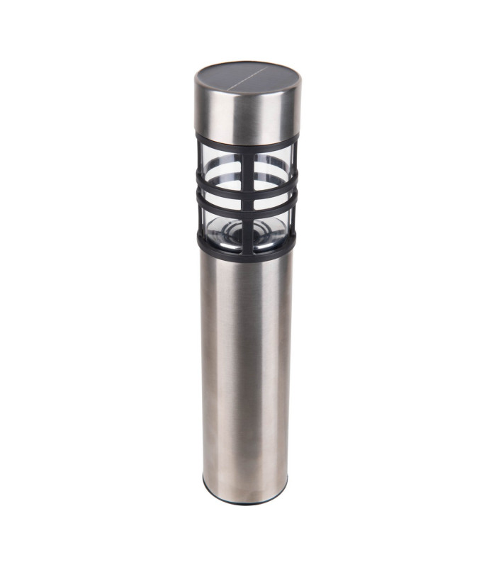 Bobby Set of 3 Solar Outdoor Spike Steel-Blank Dawn to Dusk Sensor 2800-3200K IP44-6