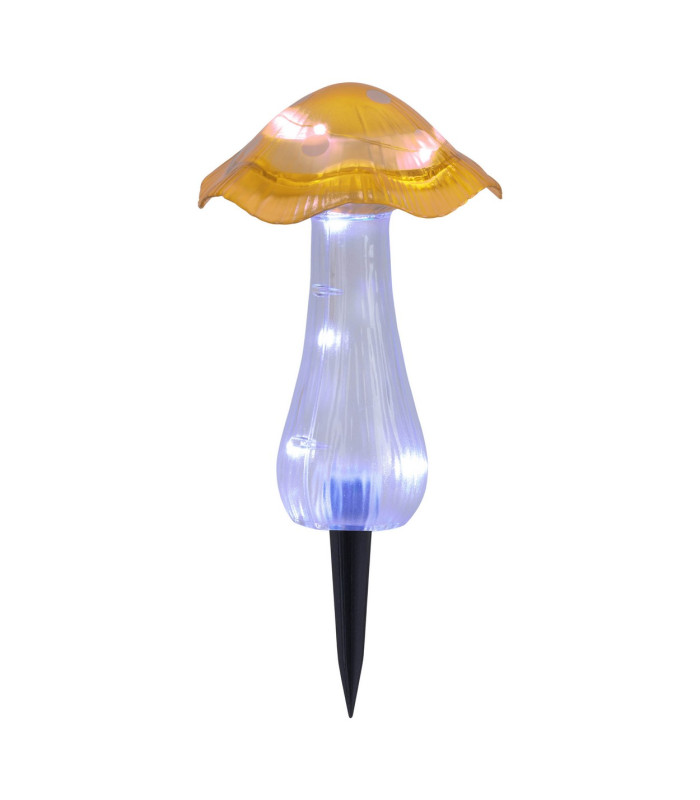 Mantar Set of 2 Solar Outdoor Lighting Multi Colour Dawn to Dusk Sensor 5000-5500K IP44-9