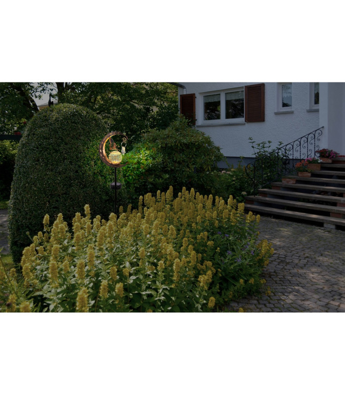 Fee Solar Outdoor Lighting Black Dawn to Dusk Sensor 2800-3200K IP44-2