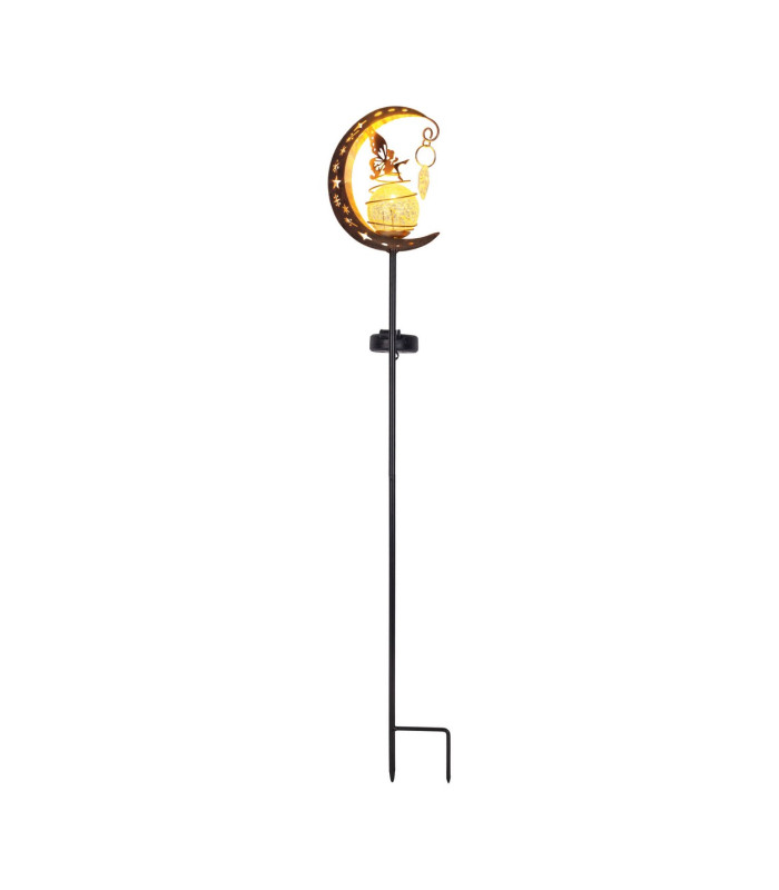 Fee Solar Outdoor Lighting Black Dawn to Dusk Sensor 2800-3200K IP44-5