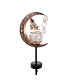Fee Solar Outdoor Lighting Black Dawn to Dusk Sensor 2800-3200K IP44-6