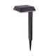Sigi LED Solar Outdoor Spike Black Dawn to Dusk Sensor 2700-3000K IP44-1