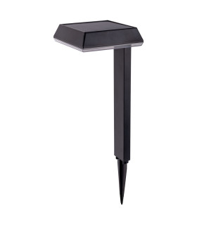 Sigi LED Solar Outdoor Spike Black Dawn to Dusk Sensor 2700-3000K IP44-1