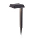 Sigi LED Solar Outdoor Spike Black Dawn to Dusk Sensor 2700-3000K IP44-4