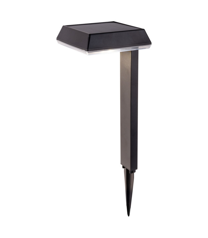 Sigi LED Solar Outdoor Spike Black Dawn to Dusk Sensor 2700-3000K IP44-4