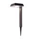 Sigi LED Solar Outdoor Spike Black Dawn to Dusk Sensor 2700-3000K IP44-6