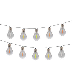 Linda LED Solar Multicolour Dawn to Dusk Sensor IP44-1