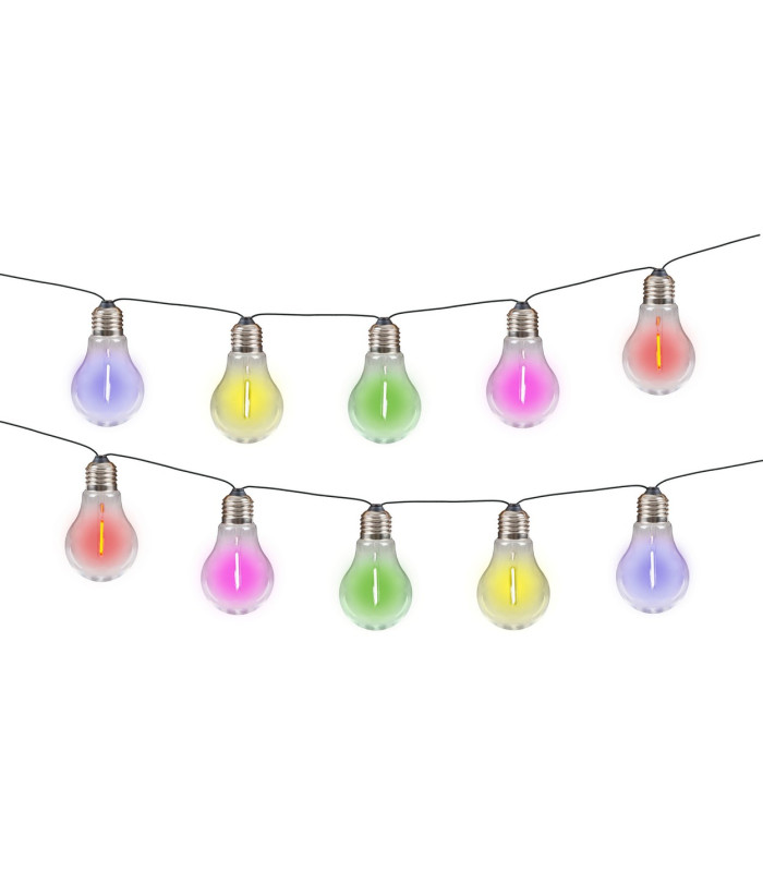 Linda LED Solar Multicolour Dawn to Dusk Sensor IP44-4