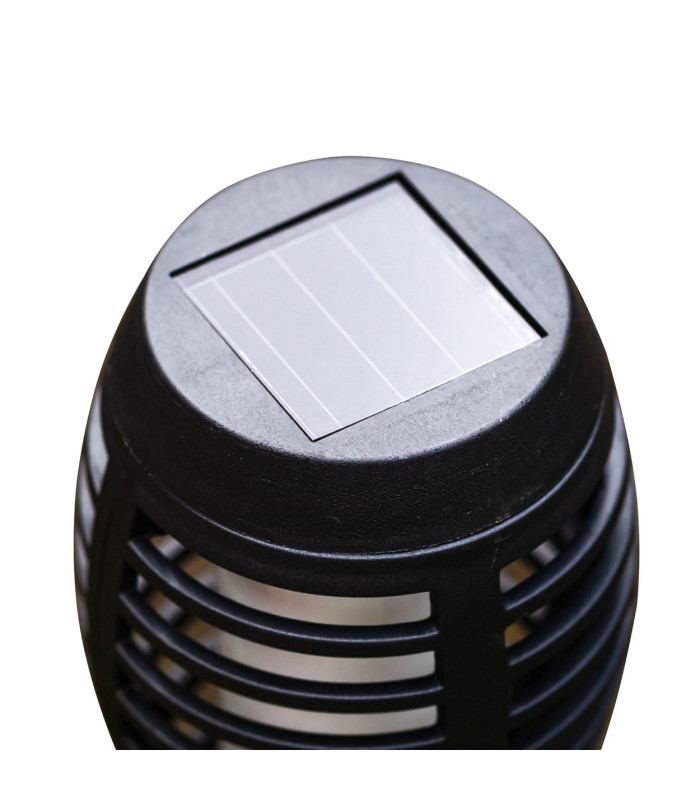 Fanilo Set of 5 LED Solar Outdoor Spike Black IP44-6