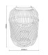 Korbinian 23cm Solar Outdoor Portable Lamp Black Dawn to Dusk Sensor 1500-1800K IP44-5