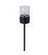 Naeve Set of 4 LED Solar Outdoor Spike Black Dawn to Dusk Sensor IP44-6