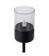 Naeve Set of 4 LED Solar Outdoor Spike Black Dawn to Dusk Sensor IP44-8