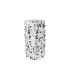 Kira Pendant Ceiling Light Silver 1xE27-1