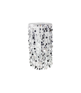 Kira Pendant Ceiling Light Silver 1xE27-1