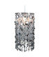 Kira Pendant Ceiling Light Silver 1xE27-3