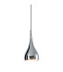 Style 15cm Dome Pendant Ceiling Light Chrome-5