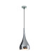 Style 15cm Dome Pendant Ceiling Light Chrome-8
