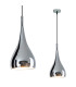 Style 15cm Dome Pendant Ceiling Light Chrome-12