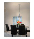 Style 23cm Dome Pendant Ceiling Light Chrome-2