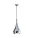 Style 23cm Dome Pendant Ceiling Light Chrome-7