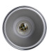 Style 23cm Dome Pendant Ceiling Light Chrome-10