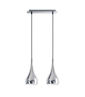 Style Bar Pendant Ceiling Light Chrome-1