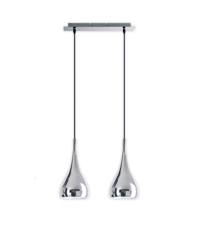Style Bar Pendant Ceiling Light Chrome-1