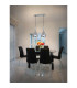 Style Bar Pendant Ceiling Light Chrome-2