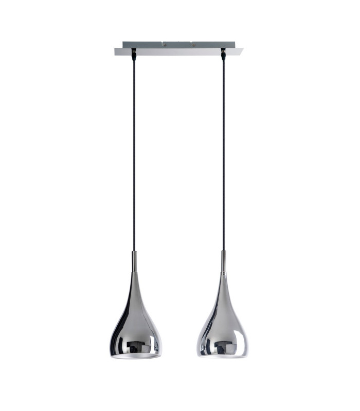 Style Bar Pendant Ceiling Light Chrome-5