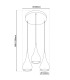 Style Cluster Pendant Ceiling Light Chrome-3