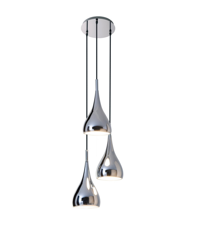 Style Cluster Pendant Ceiling Light Chrome-4