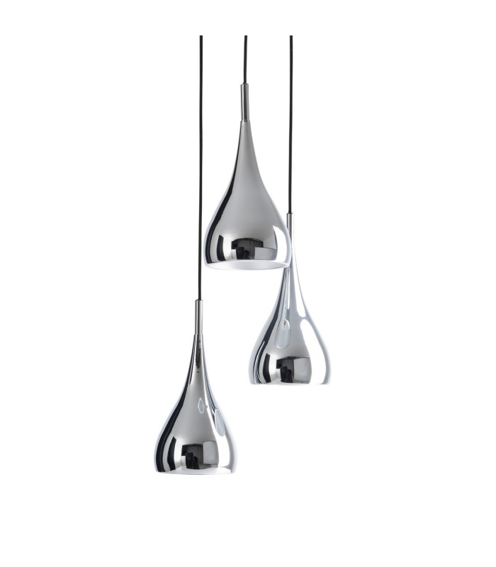 Style Cluster Pendant Ceiling Light Chrome-5