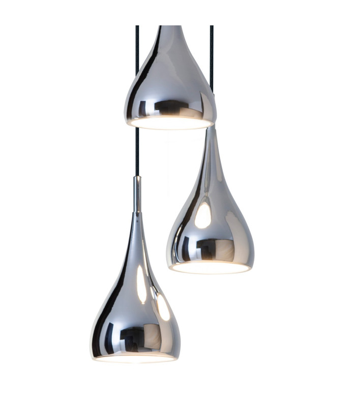 Style Cluster Pendant Ceiling Light Chrome-6