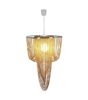 Young Living 40cm Pendant Ceiling Light Beige 1xE27-1