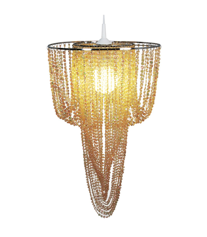 Young Living 40cm Pendant Ceiling Light Beige 1xE27-3