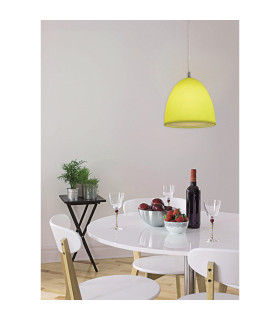Catinus Dome Pendant Ceiling Light Green 1xE27-2
