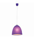 Catinus Dome Pendant Ceiling Light Violet 1xE27-4