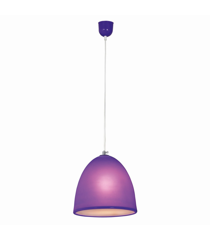 Catinus Dome Pendant Ceiling Light Violet 1xE27-4