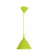 Cara Dome Pendant Ceiling Light Green 1xE27-5